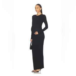 BUMPSUIT Soft Rib Maternity Maxi Dress